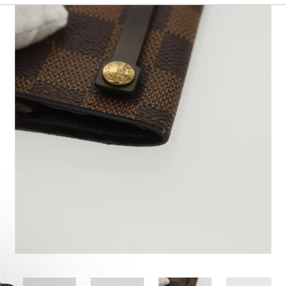 Louis Vuitton Damier Ebene Clochette keycase holder in LV BOX - Picture 8 of 13